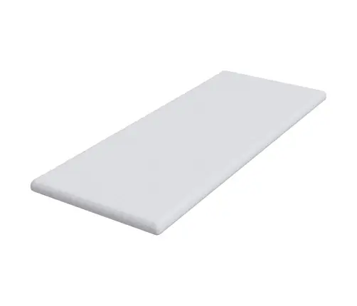 Matracīši Balts 80 X 200 Cm 100% Poliestera Žakarda Audums Vidaxl