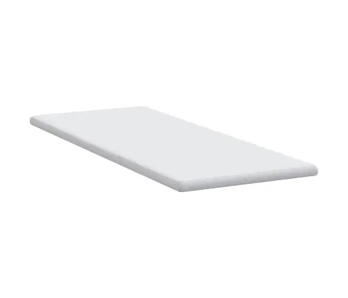 Matracīši Balts 80 X 200 Cm 100% Poliestera Žakarda Audums Vidaxl