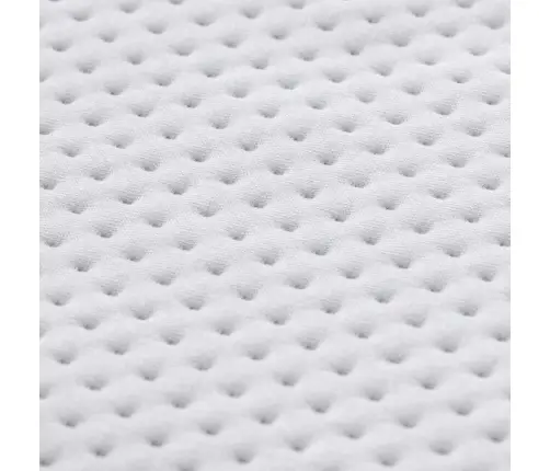 Matracīši Balts 90 X 190 Cm 100% Poliestera Žakarda Audums Vidaxl