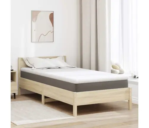 Matracīši Balts 90 X 190 Cm 100% Poliestera Žakarda Audums Vidaxl