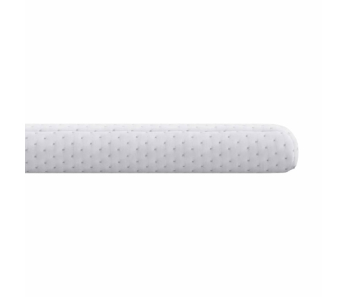 Matracīši Balts 90 X 190 Cm 100% Poliestera Žakarda Audums Vidaxl