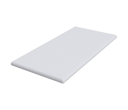 Matracīši Balts 90 X 200 Cm 100% Poliestera Žakarda Audums Vidaxl
