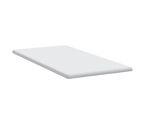 Matracīši Balts 90 X 200 Cm 100% Poliestera Žakarda Audums Vidaxl