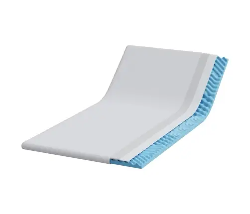 Matracīši Balts 120 X 200 Cm 100% Poliestera Žakarda Audums Vidaxl