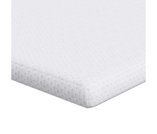 Matracīši Balts 140 X 190 Cm 100% Poliestera Žakarda Audums Vidaxl
