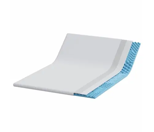 Matracīši Balts 160 X 200 Cm 100% Poliestera Žakarda Audums Vidaxl