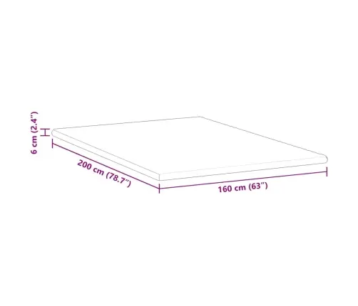 Matracīši Balts 160 X 200 Cm 100% Poliestera Žakarda Audums Vidaxl