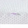 Matracīši Balts 200 X 200 Cm 100% Poliestera Žakarda Audums Vidaxl