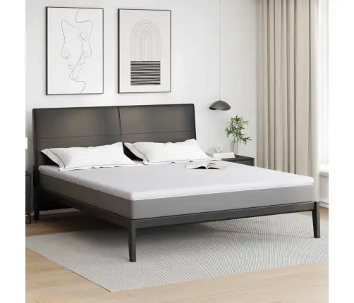 Matracīši Balts 200 X 200 Cm 100% Poliestera Žakarda Audums Vidaxl