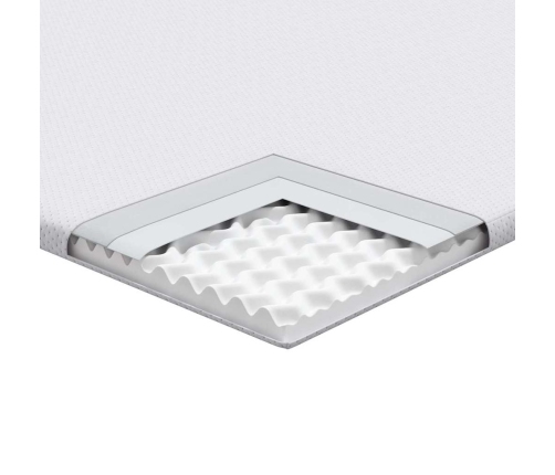 Matracīši Balts 70 X 200 Cm 100% Poliestera Žakarda Audums Vidaxl