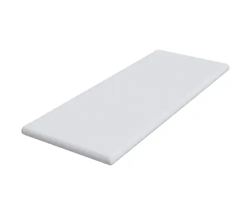 Matracīši Balts 70 X 200 Cm 100% Poliestera Žakarda Audums Vidaxl