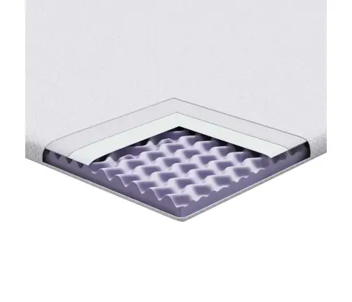 Madratsi Padjad Valge 80 X 200 Cm 100% Polüestrist Žakaarkangas