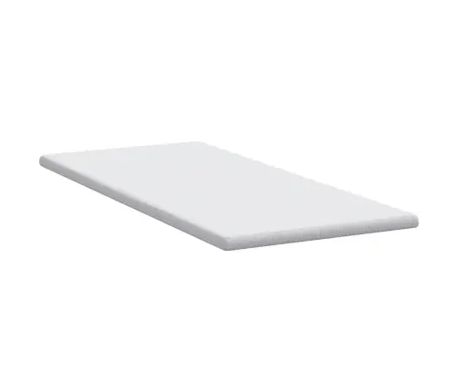 Matracīši Balts 120 X 200 Cm 100% Poliestera Žakarda Audums Vidaxl