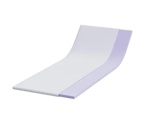 Matracīši Balts 70 X 200 Cm 100% Poliestera Žakarda Audums Vidaxl