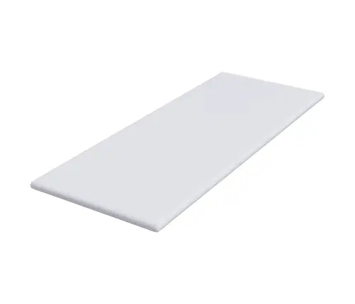 Matracīši Balts 70 X 200 Cm 100% Poliestera Žakarda Audums Vidaxl