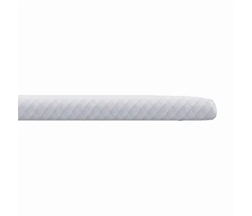 Matracīši Balts 180 X 200 Cm 100% Poliestera Žakarda Audums Vidaxl