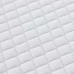 Matracīši Balts 200 X 200 Cm 100% Poliestera Žakarda Audums Vidaxl