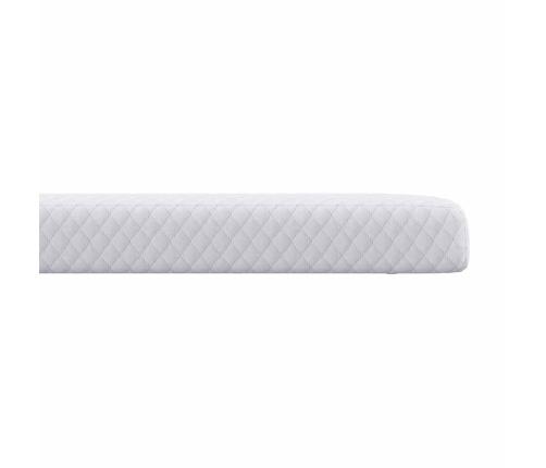 Matracīši Balts 90 X 190 Cm 100% Poliestera Žakarda Audums Vidaxl