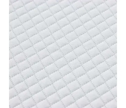 Matracīši Balts 90 X 200 Cm 100% Poliestera Žakarda Audums Vidaxl