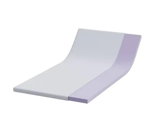 Matracīši Balts 90 X 200 Cm 100% Poliestera Žakarda Audums Vidaxl