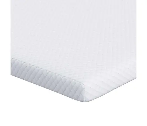 Matracīši Balts 90 X 200 Cm 100% Poliestera Žakarda Audums Vidaxl