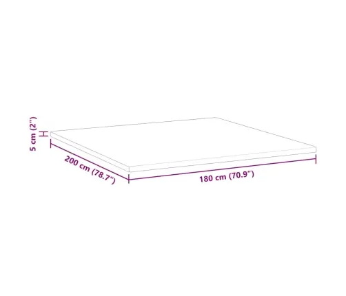 Čiužinio Pagalvėlės Balta 180 X 200 Cm