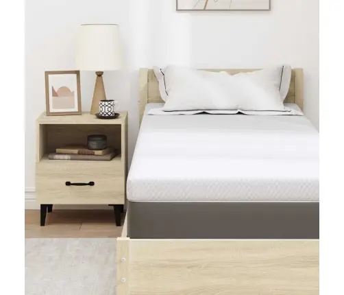 Matracīši Balts 80 X 200 Cm 100% Poliestera Žakarda Audums Vidaxl