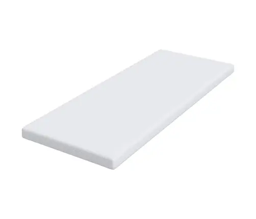 Matracīši Balts 80 X 200 Cm 100% Poliestera Žakarda Audums Vidaxl