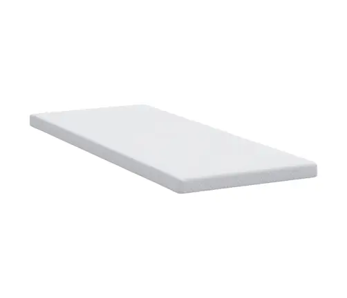 Matracīši Balts 80 X 200 Cm 100% Poliestera Žakarda Audums Vidaxl