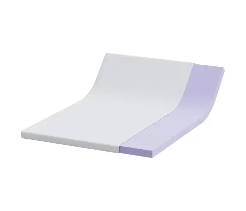 Matracīši Balts 140 X 190 Cm 100% Poliestera Žakarda Audums Vidaxl