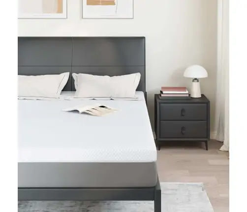 Matracīši Balts 160 X 200 Cm 100% Poliestera Žakarda Audums Vidaxl