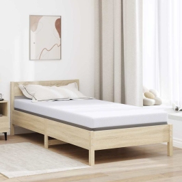 Matracīši Balts 90 X 200 Cm 100% Poliestera Žakarda Audums Vidaxl
