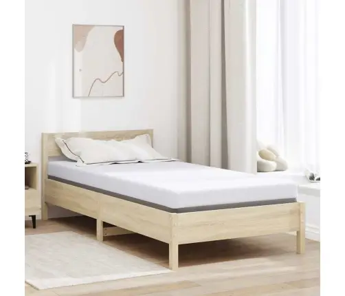 Matracīši Balts 90 X 200 Cm 100% Poliestera Žakarda Audums Vidaxl