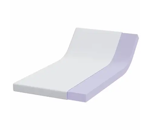 Matracīši Balts 100 X 200 Cm 100% Poliestera Žakarda Audums Vidaxl