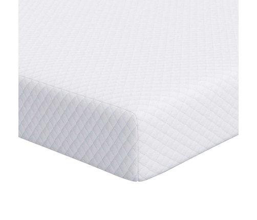 Matracīši Balts 100 X 200 Cm 100% Poliestera Žakarda Audums Vidaxl