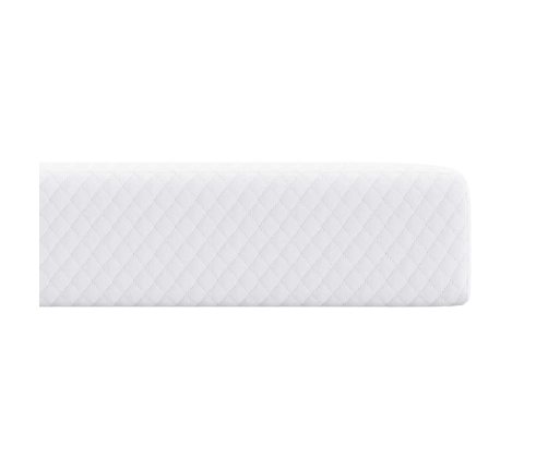 Matracīši Balts 100 X 200 Cm 100% Poliestera Žakarda Audums Vidaxl