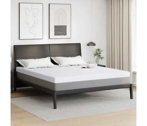 Matracīši Balts 180 X 200 Cm 100% Poliestera Žakarda Audums Vidaxl