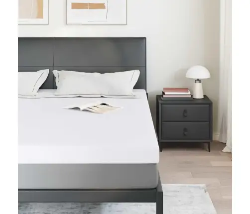 Čiužinio Pagalvėlės Balta 200 X 200 Cm Čiužinio Pagalvėlės Balta 200 X 200 Cm