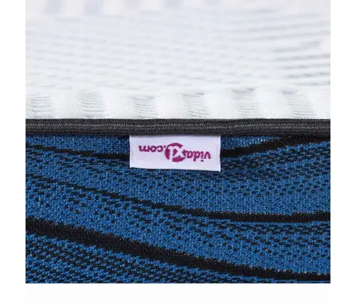 Matracīši Balta Un Zila 180 X 200 Cm Vidaxl