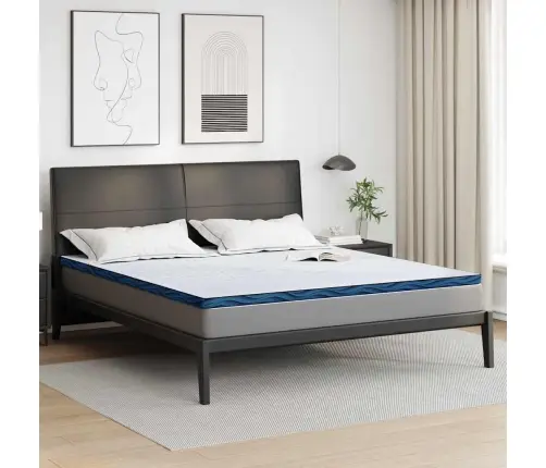 Matracīši Balta Un Zila 180 X 200 Cm Vidaxl