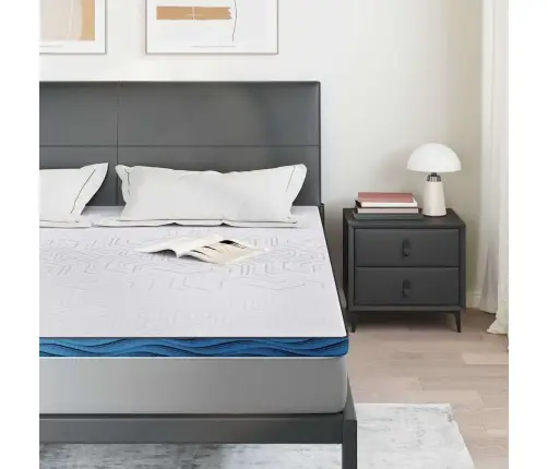 Matracīši Balta Un Zila 180 X 200 Cm Vidaxl