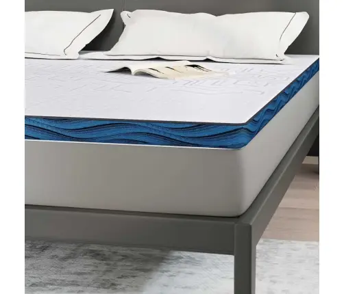 Matracīši Balta Un Zila 200 X 200 Cm Vidaxl