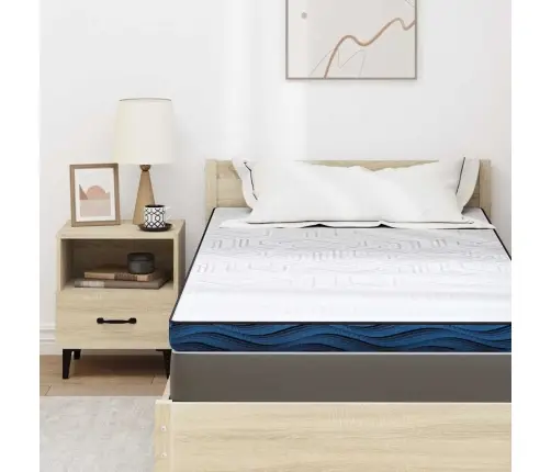 Madratsi Padjad Valge Ja Sinine 90 X 200 Cm