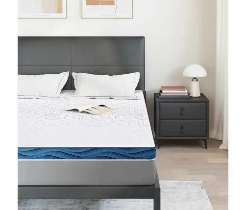 Matracīši Balta Un Zila 140 X 200 Cm Vidaxl