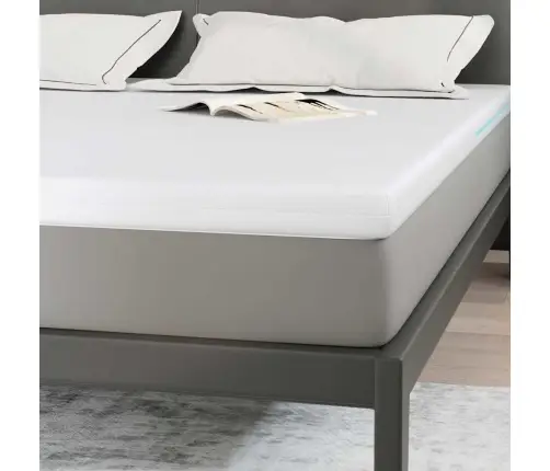 Madratsi Kaitse Valge 200 X 200 Cm Geeliga Mälumaterjal