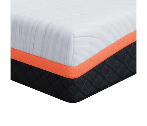 Matrači Balts, Pelēks 100 X 200 Cm Vidaxl