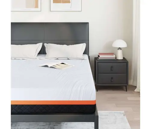 Matrači Balts, Pelēks 160 X 200 Cm Vidaxl