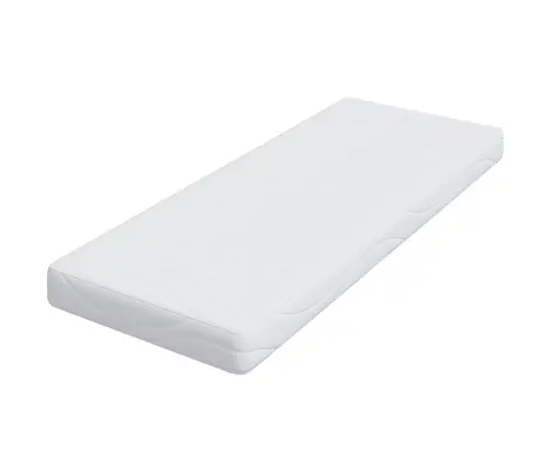 Madrats Valge 70 X 200 Cm Geeliga Mälumaterjal