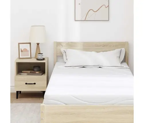 Madrats Valge 90 X 190 Cm Geeliga Mälumaterjal