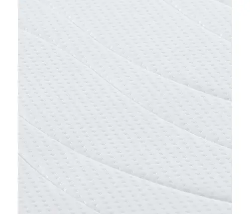 Matrači Balts 90 X 200 Cm 100% Poliestera Audums Vidaxl